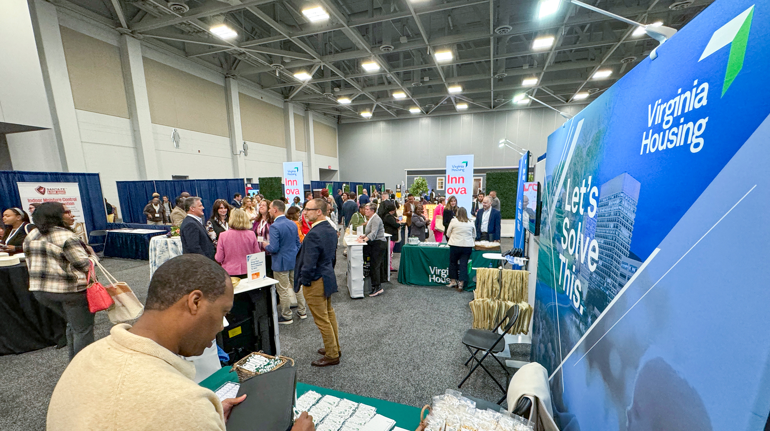 Virginia Housing hosts a bustling booth at the VAGHC