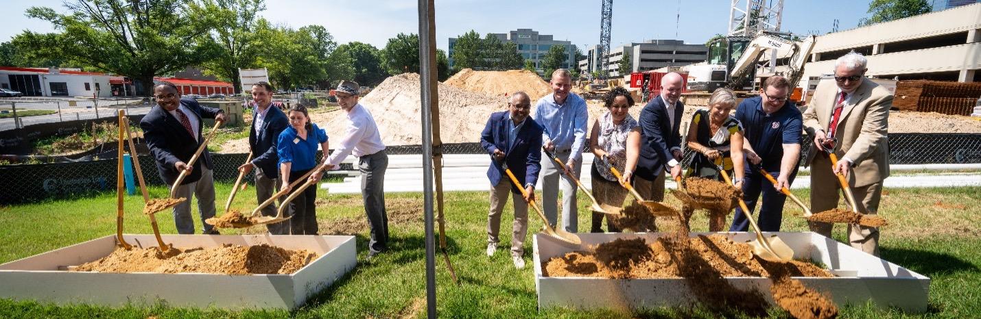 Groundbreaking at Somos McLean